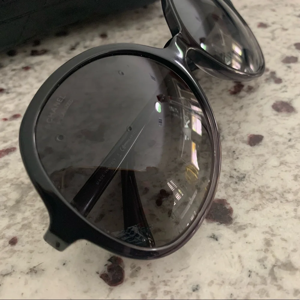 Authentic CHANEL 5351 1561/S8 59 17 140 3P polarized‎ sunglasses w/case